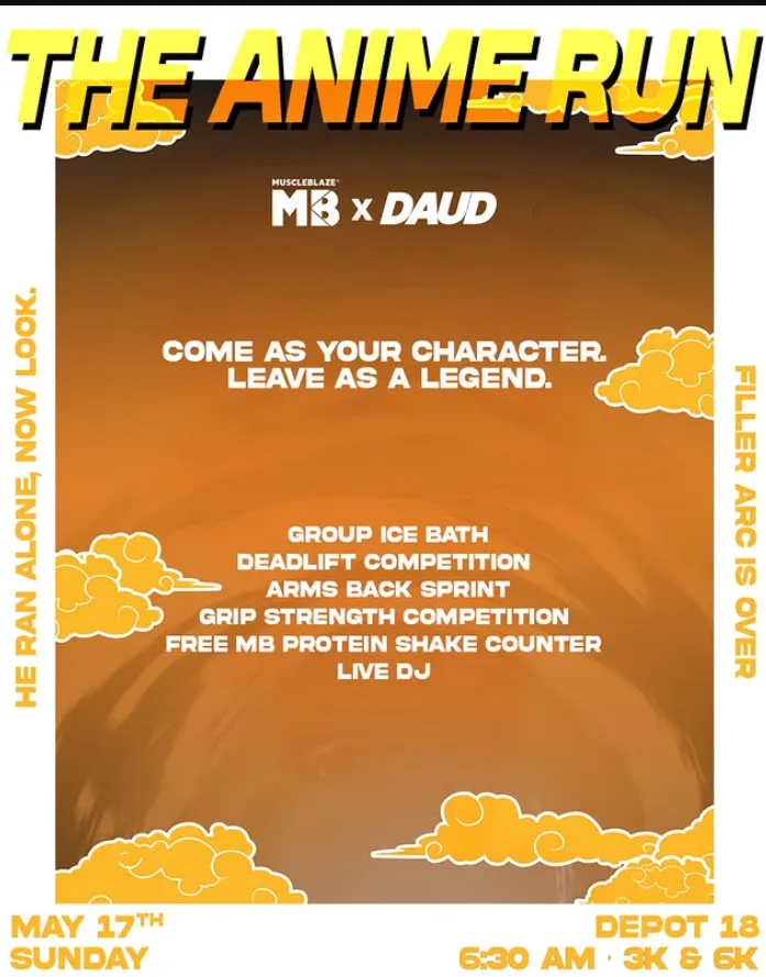 The Anime Run by Muscleblaze x Daud