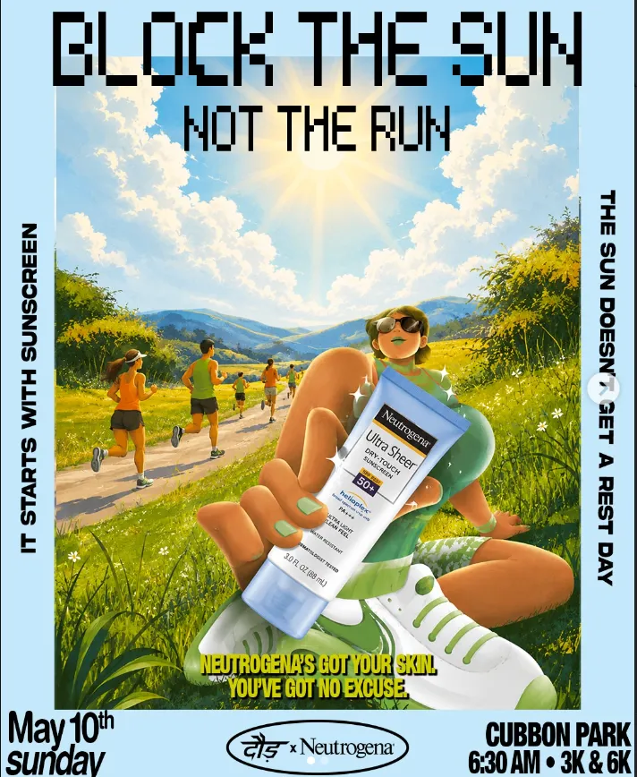 Block The Sun, Not The Run: Daud x Neutrogena Cubbon Park Run