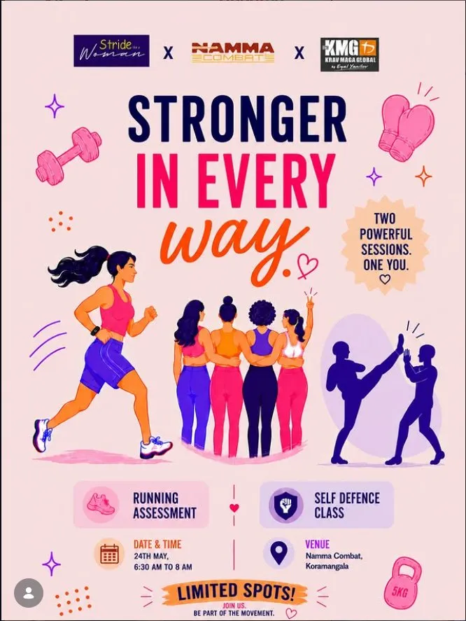 Stronger in Every Way: Run Assessment & Krav Maga Self-Defence for Women