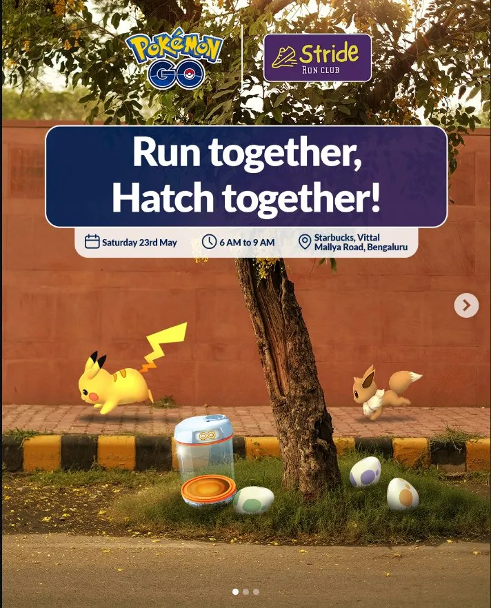Pokémon GO Run & Hatch Adventure with Stride Run Club