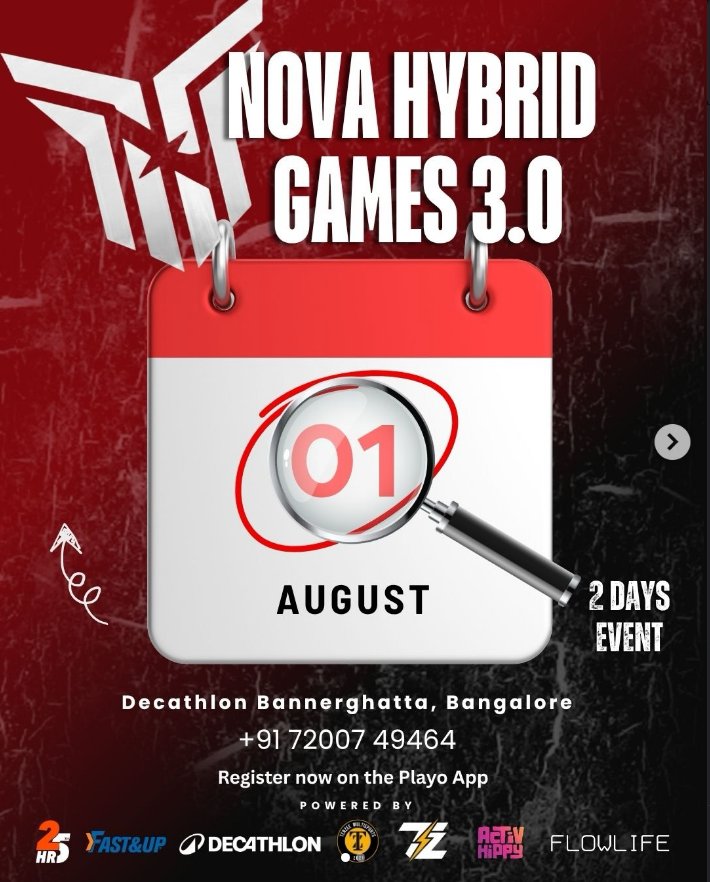 Nova Hybrid Games 3.0 — image 1