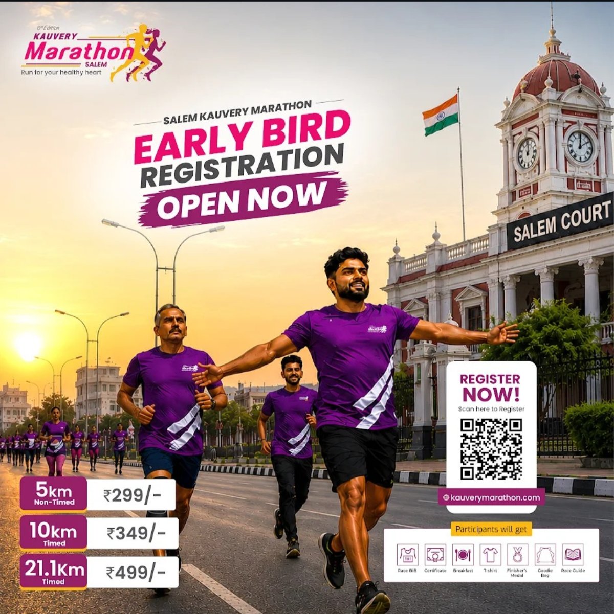 6th Edition Kauvery Marathon Salem