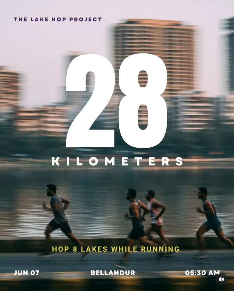 The Lake Hop Project: 28km Run
