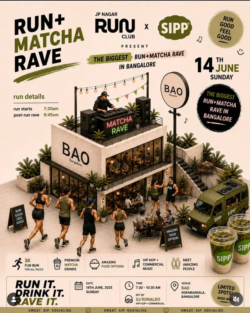 Run + Matcha Rave