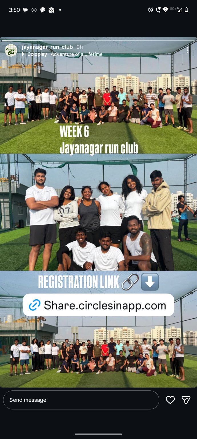 Jayanagar Run Club Week 6: 3k/5k Fun Run & Zumba Party — image 1