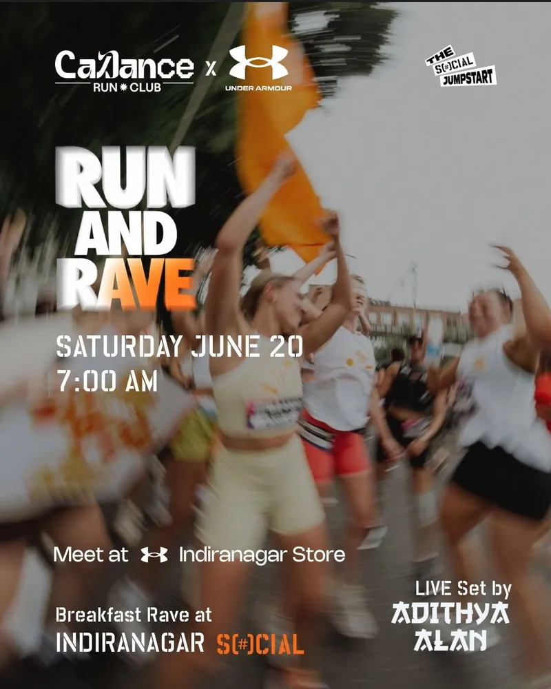 Run and Rave - Cadance Run Club x Under Armour