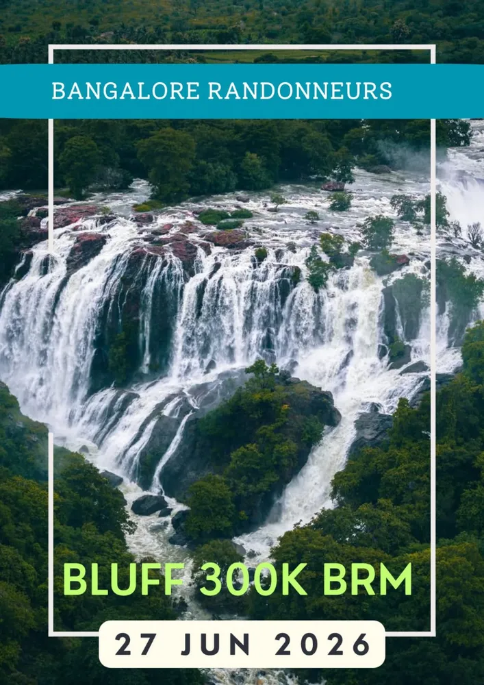 Bluff 300K BRM by Bangalore Randonneurs