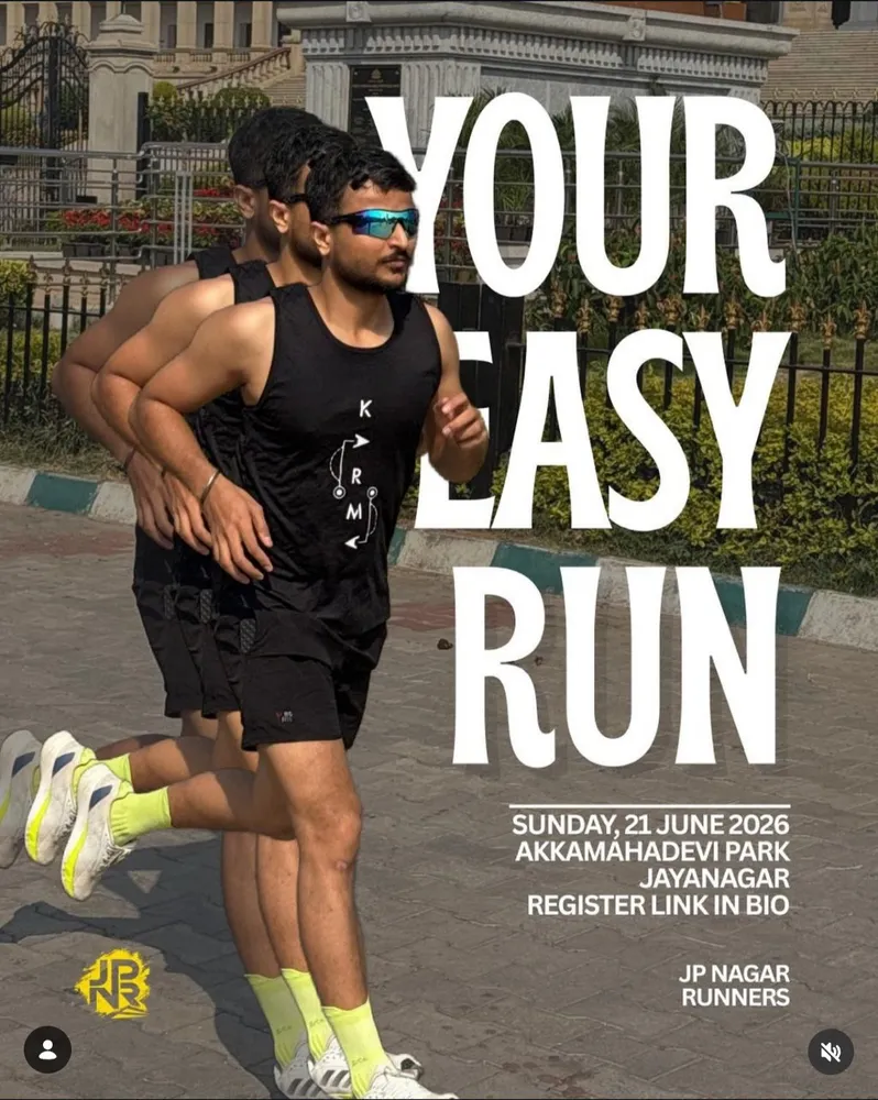 Your Easy Run with JP Nagar Runners