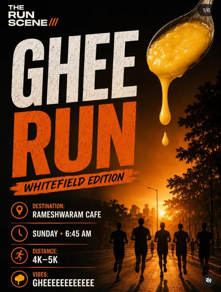 Ghee Run 3.0 - Whitefield Edition