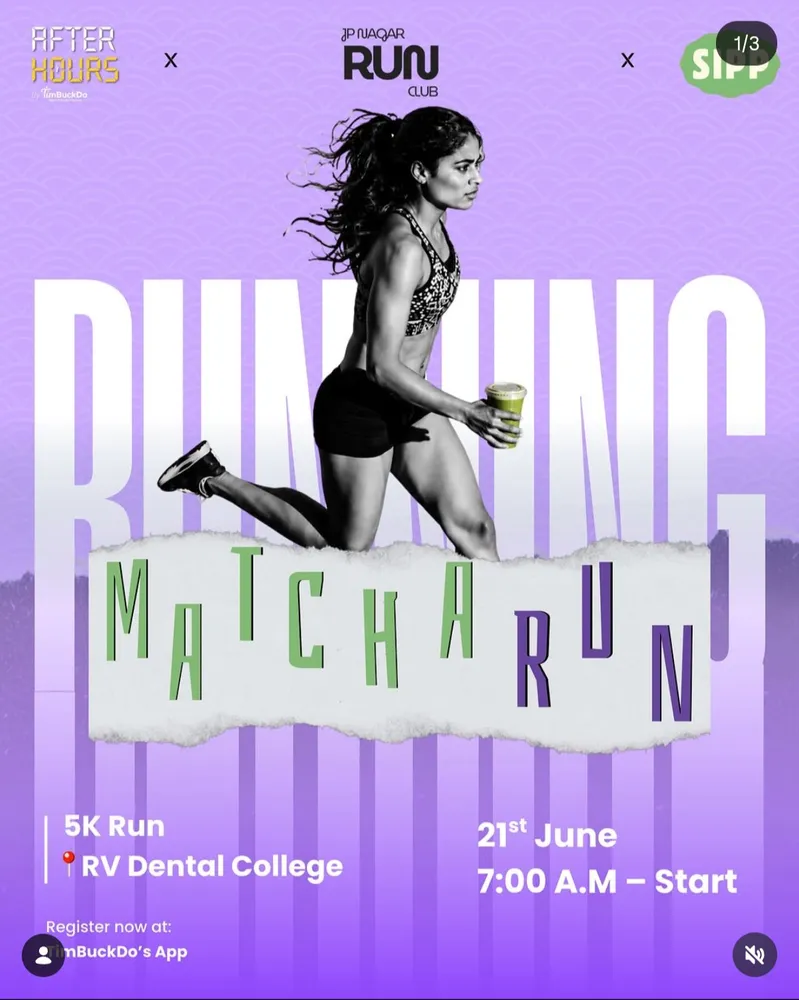 JP Nagar Run Club: MatchRun 5K