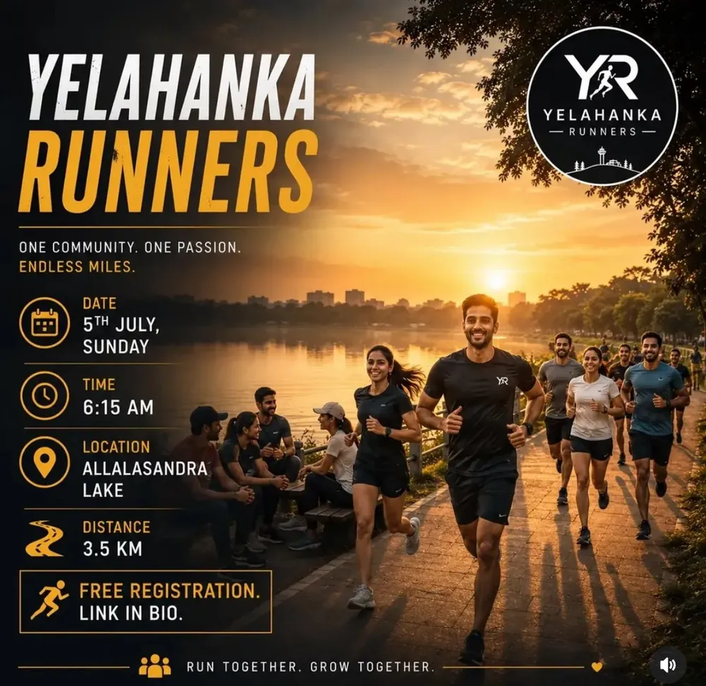 Yelahanka Runners Sunday Morning Lake Run