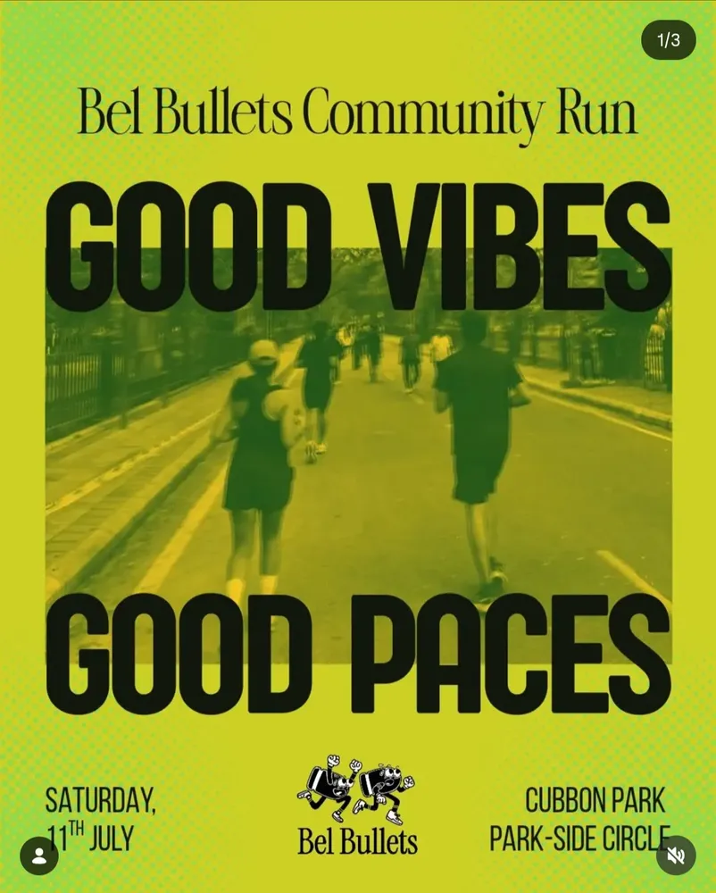 Bel Bullets Community Run: Good Vibes, Good Paces