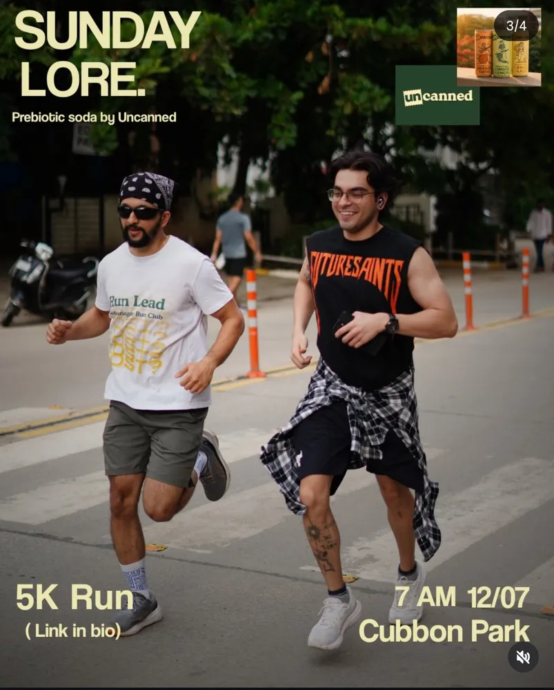 Sunday Lore 5K Run at Cubbon Park