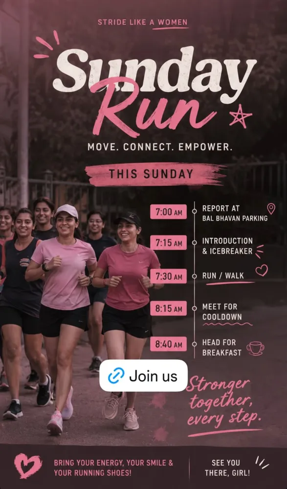 Stride Like A Woman - Sunday Run