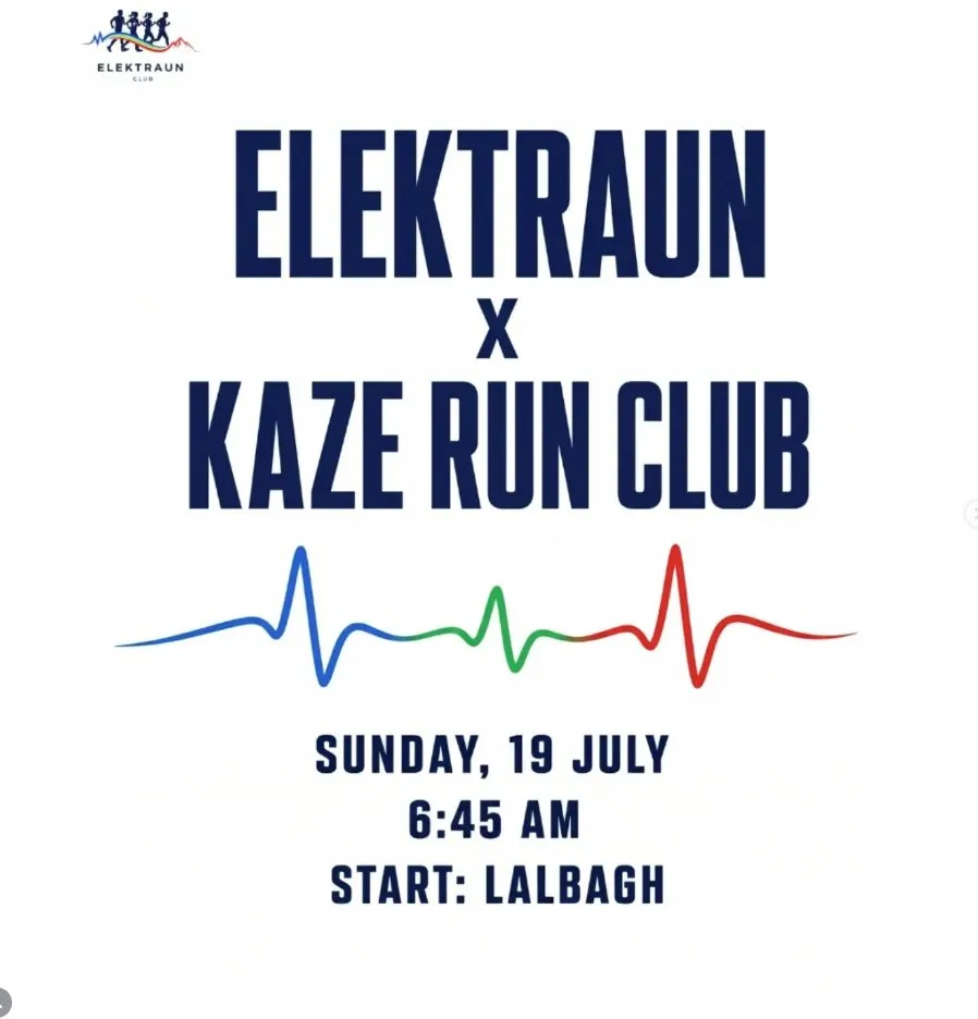 Elektraun x Kaze Run Club - Sunday Morning Run