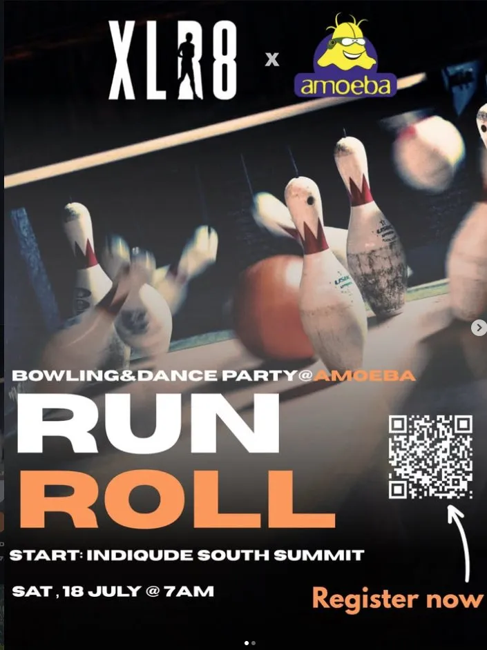 Run & Roll: XLR8 x Amoeba Bowling & 5K Run Party