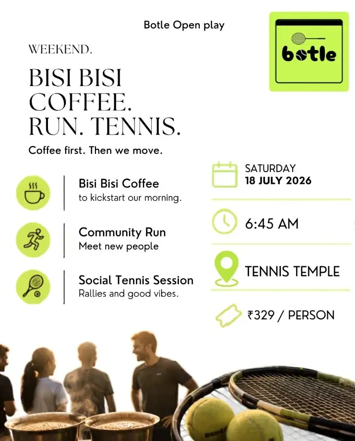 Botle Open Play x Tennis Temple