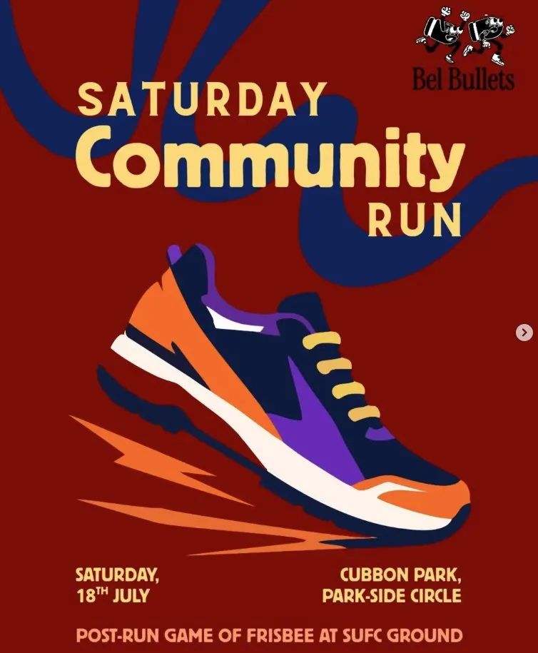 Saturday Community Run with Bel Bullets