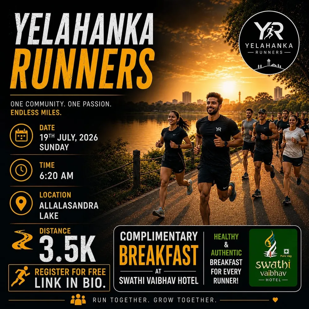 Allalasandra Lake Run with Yelahanka Runners