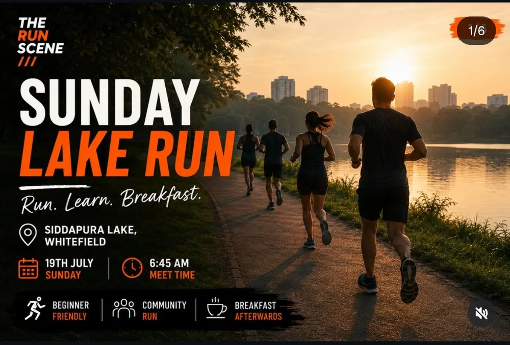 Sunday Lake Run - Whitefield