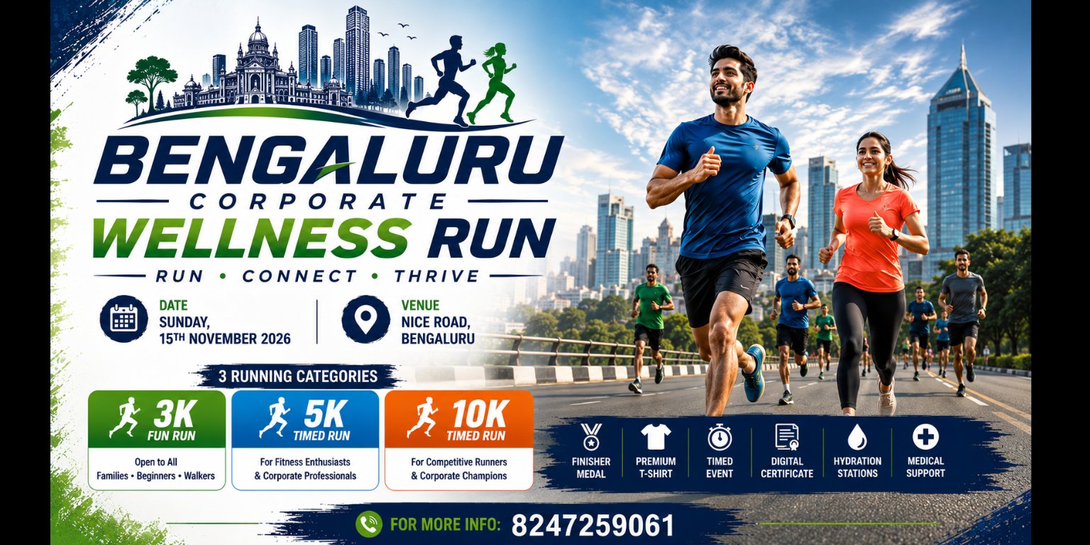 Bengaluru Corporate Wellness Run 2026
