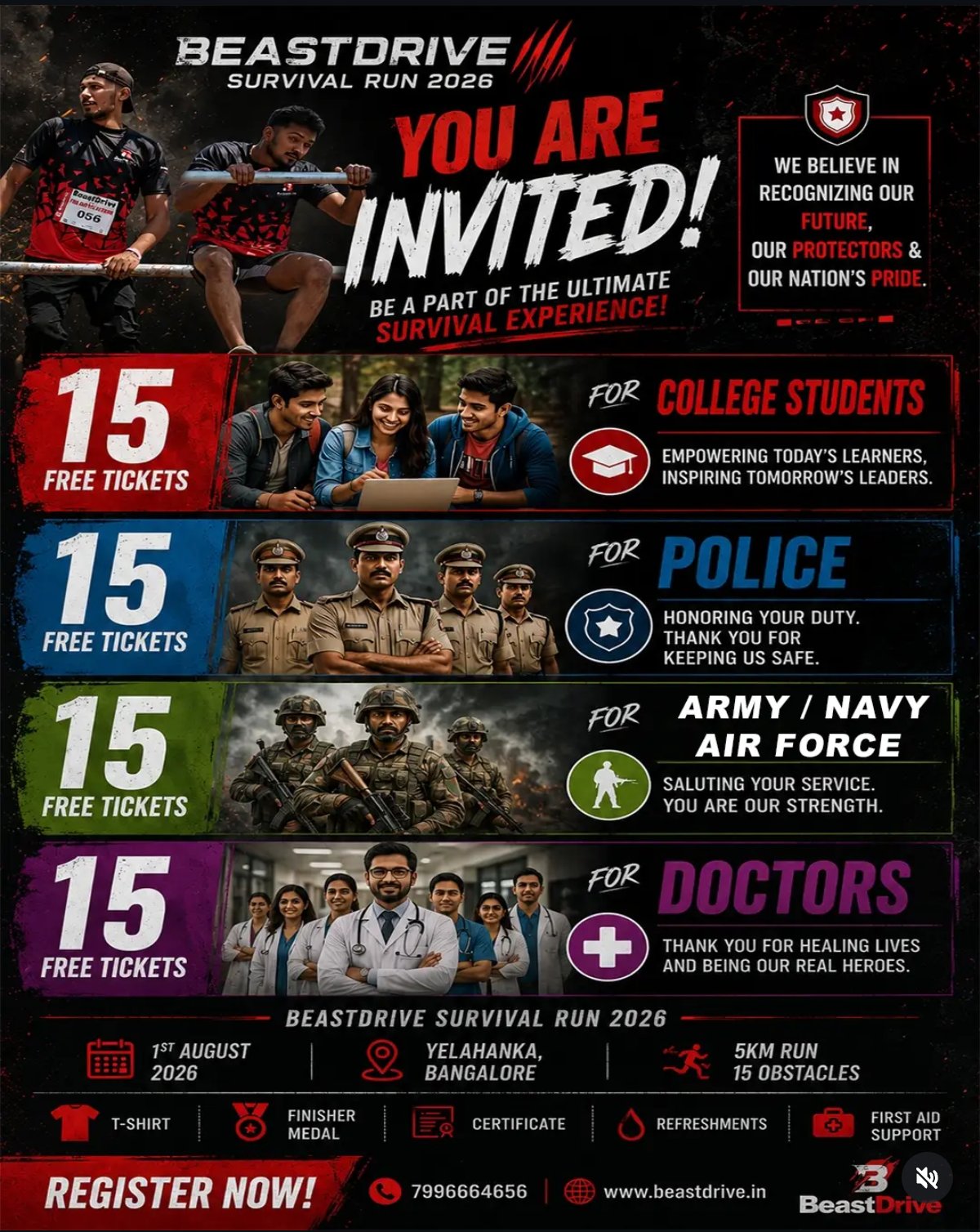BeastDrive Survival Run 2026
