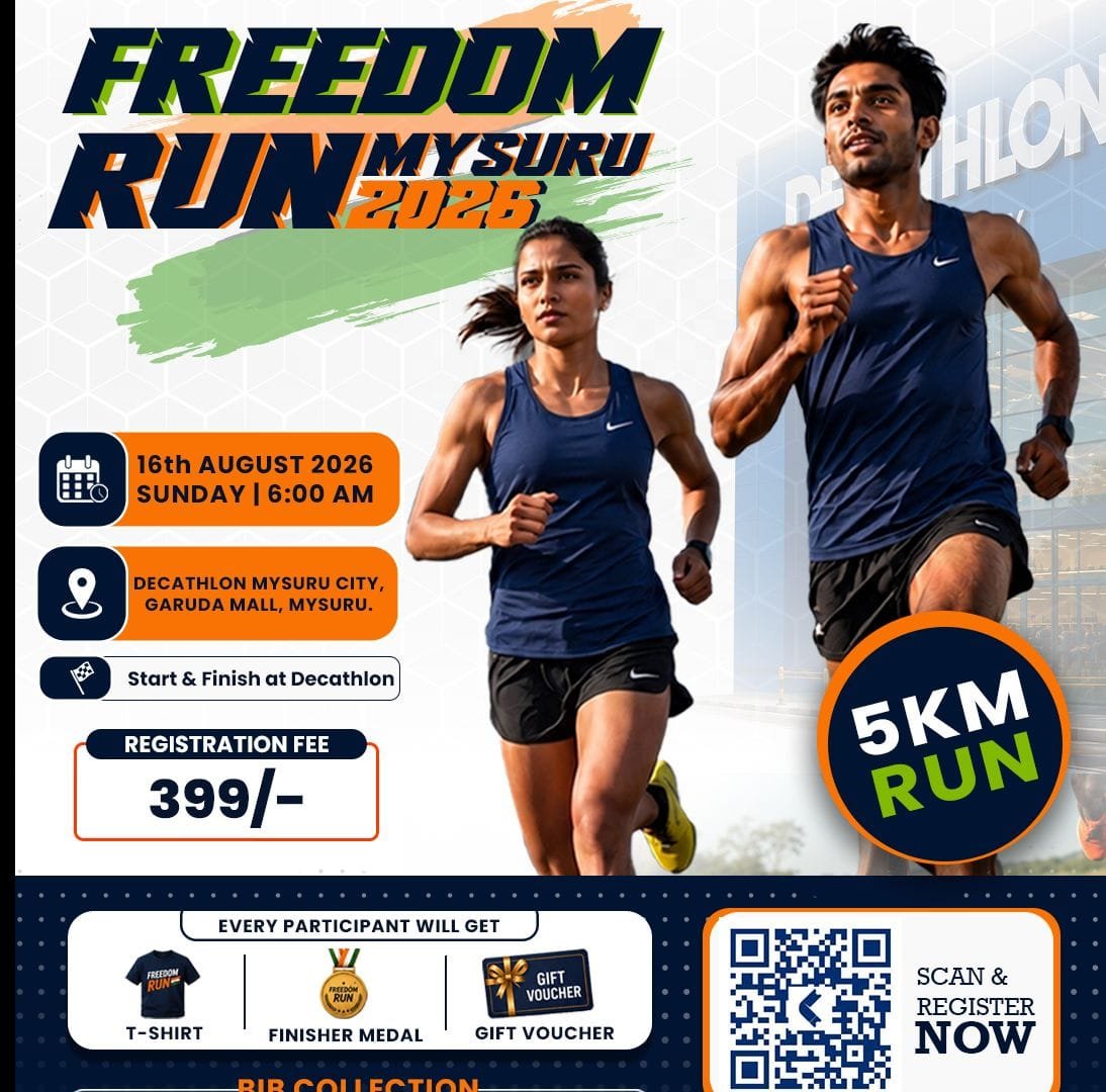 FREEDOM RUN MYSURU 2026