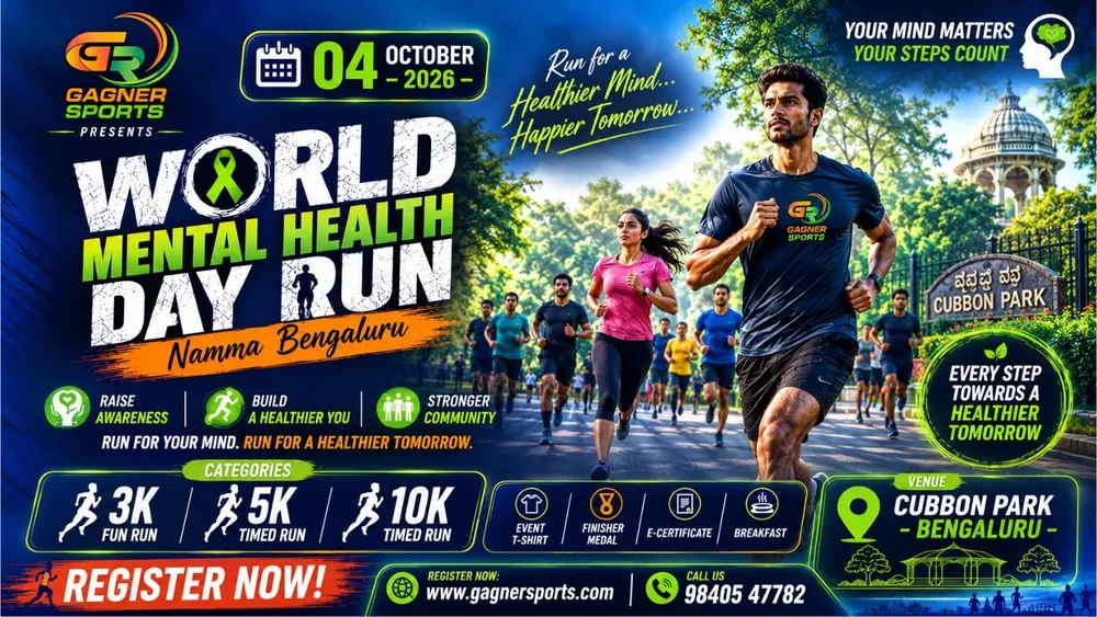 World Mental Health Day Run - Namma Bengaluru — image 1