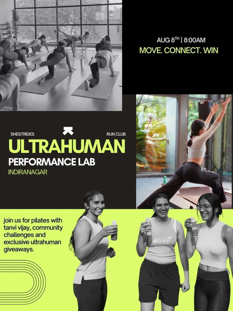 Pilates with She Strides x Ultrahuman Performance Lab