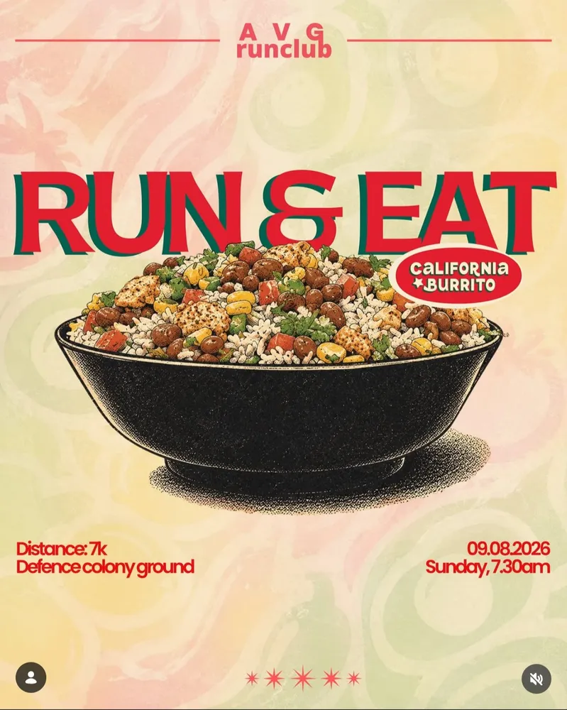 Run & Eat with The Avg Run Club