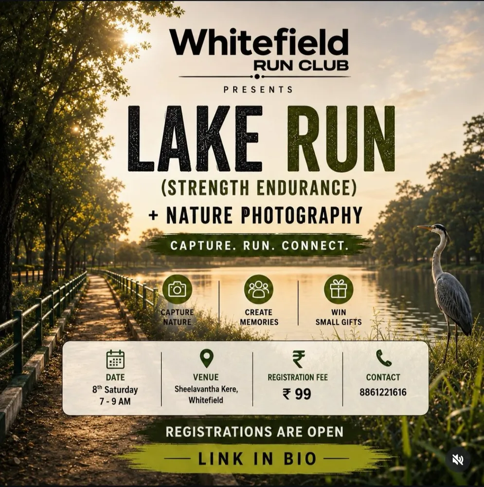 Lake Run (Strength Endurance) + Nature Photography