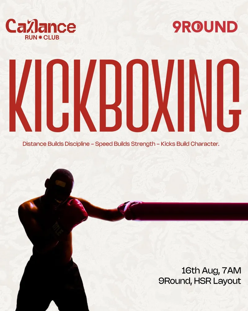 Cadance Run Club x 9Round: Kickboxing