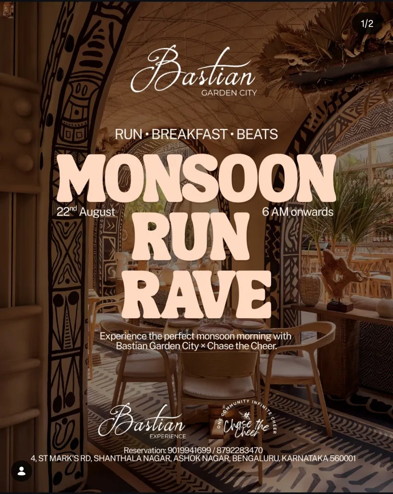 Monsoon Run Rave: Run, Breakfast & Beats