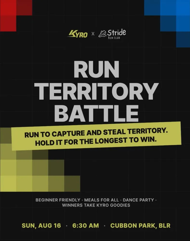 Run Territory Battle — Stride Run Club