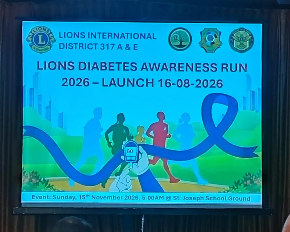 Lions Diabetes Awareness Run 2026