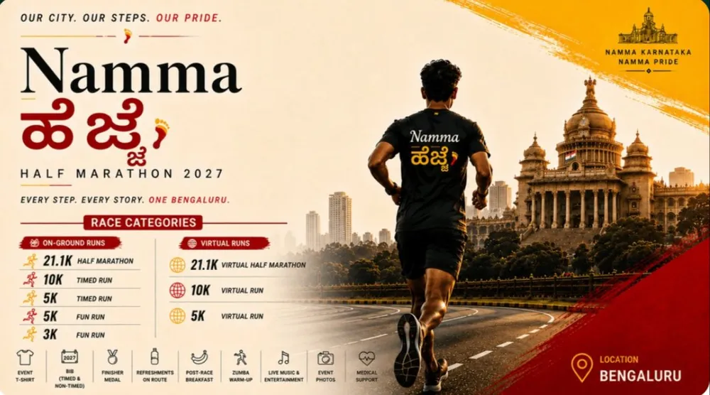 Namma Hejje Bengaluru Half Marathon 2027