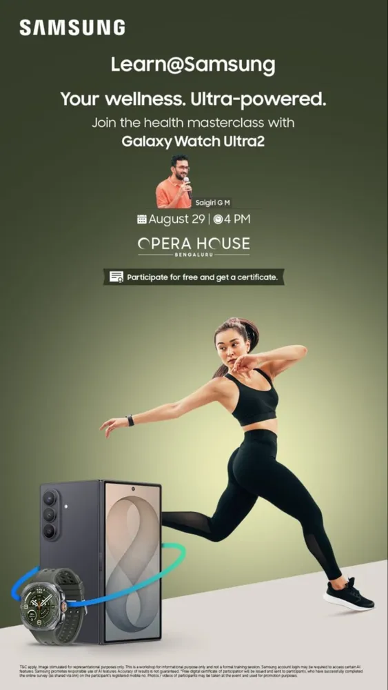 Learn@Samsung: Your Wellness. Ultra-Powered. Health Masterclass