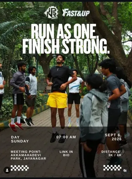 Run As One, Finish Strong