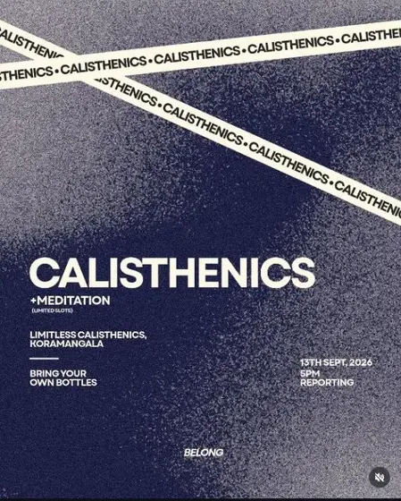 Calisthenics + Meditation with Belong Better