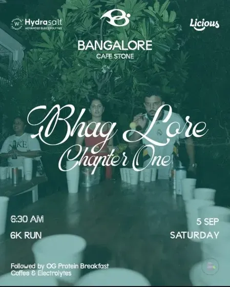 Bhaglore Chapter One: It's official