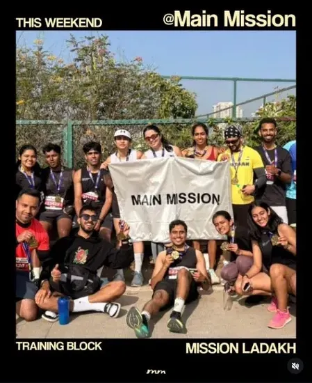 Main Mission Weekend Run: Mission Ladakh Training Block