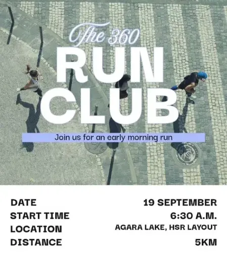 Iconic Saturday Run with The 360 Run Club
