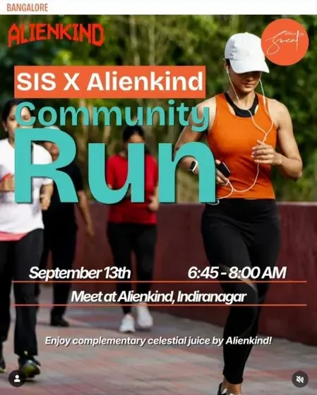 SIS x Alienkind Community Run
