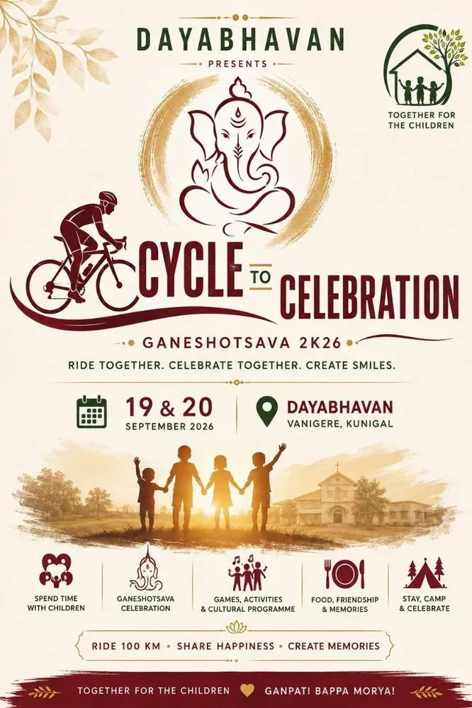 Cycle to Celebrate – Dayabhavan Ganeshotsava 2K26